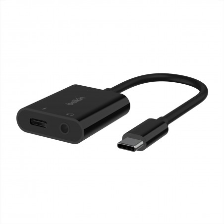 Belkin RockStar - NPA004BTBK USB Type-C към 3.5...